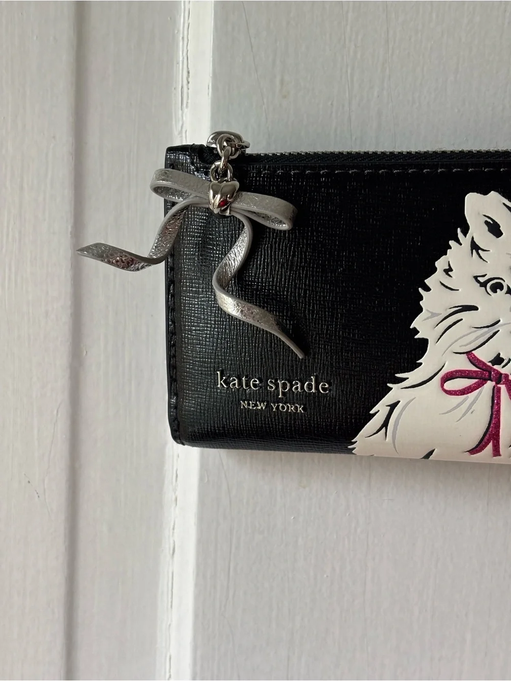 Kate Spade Whiskers Cat Zip Wallet